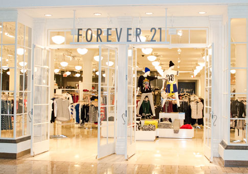 ... Forever 21 stores. However, internationally, Forever 21 has